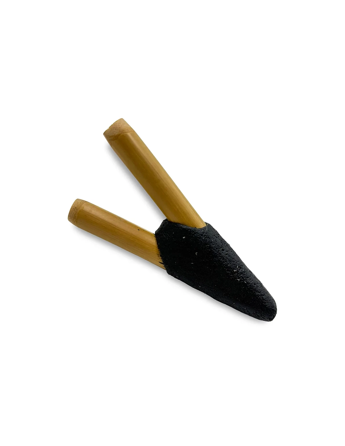 Bambus-Kuripe – Simple Black – Bambusröhren und schwarze Fassung