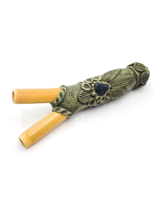 Kuripe mit Rapé-Behälter 2