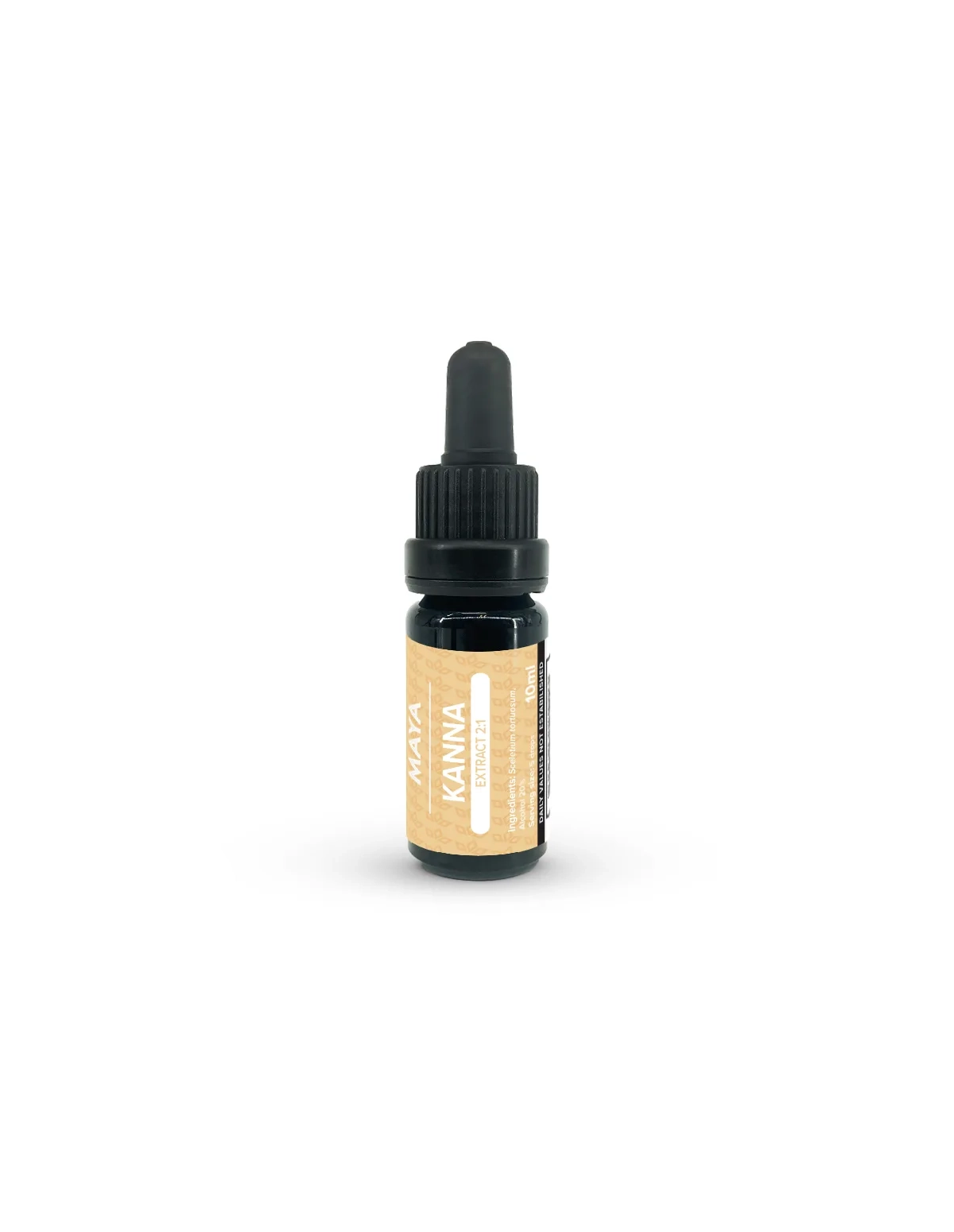 Kanna-Tinktur 2:1 (Sceletium tortuosum) – 10 ml – Pipettenflasche mit Etikett