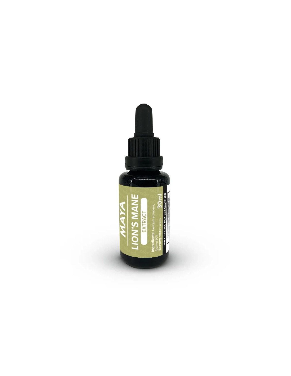 Igel-Stachelbart-Extrakt (Hericium erinaceus), 30 ml – Maya – Flasche