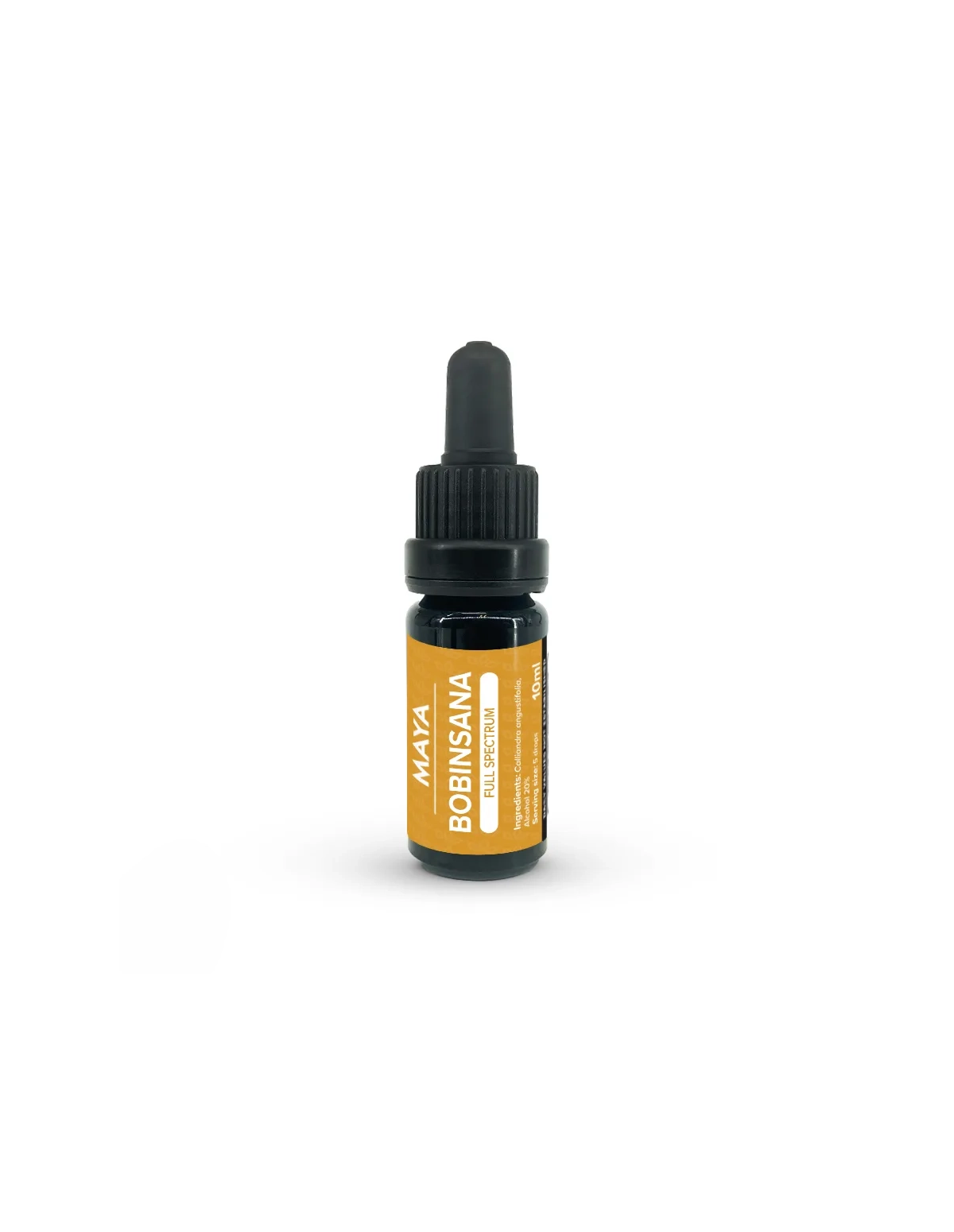 Bobinsana-Tinktur (Calliandra angustifolia) – 10 ml – Pipettenflasche mit orangefarbenem Etikett