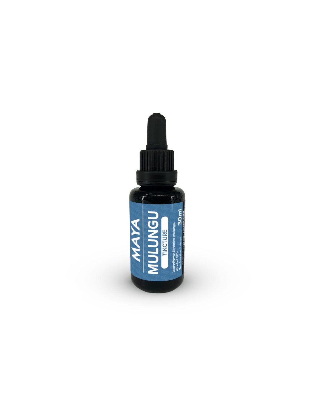 Mulungu-Tinktur 1:1 (Erythrina mulungu) – 30 ml – Pipettenflasche mit Etikett