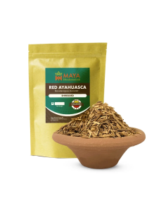 Rote Ayahuasca (Banisteriopsis muricata) – geschreddert,...