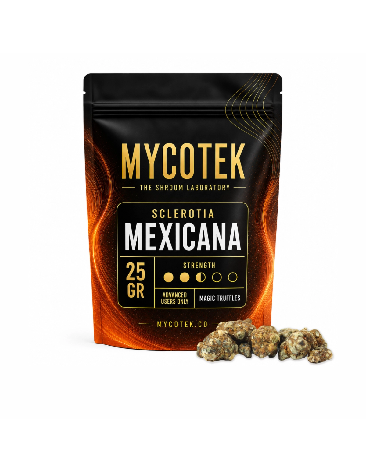 Magische Trüffel Psilocybe Mexicana – Mycotek – Packung mit 25 g und Trüffel