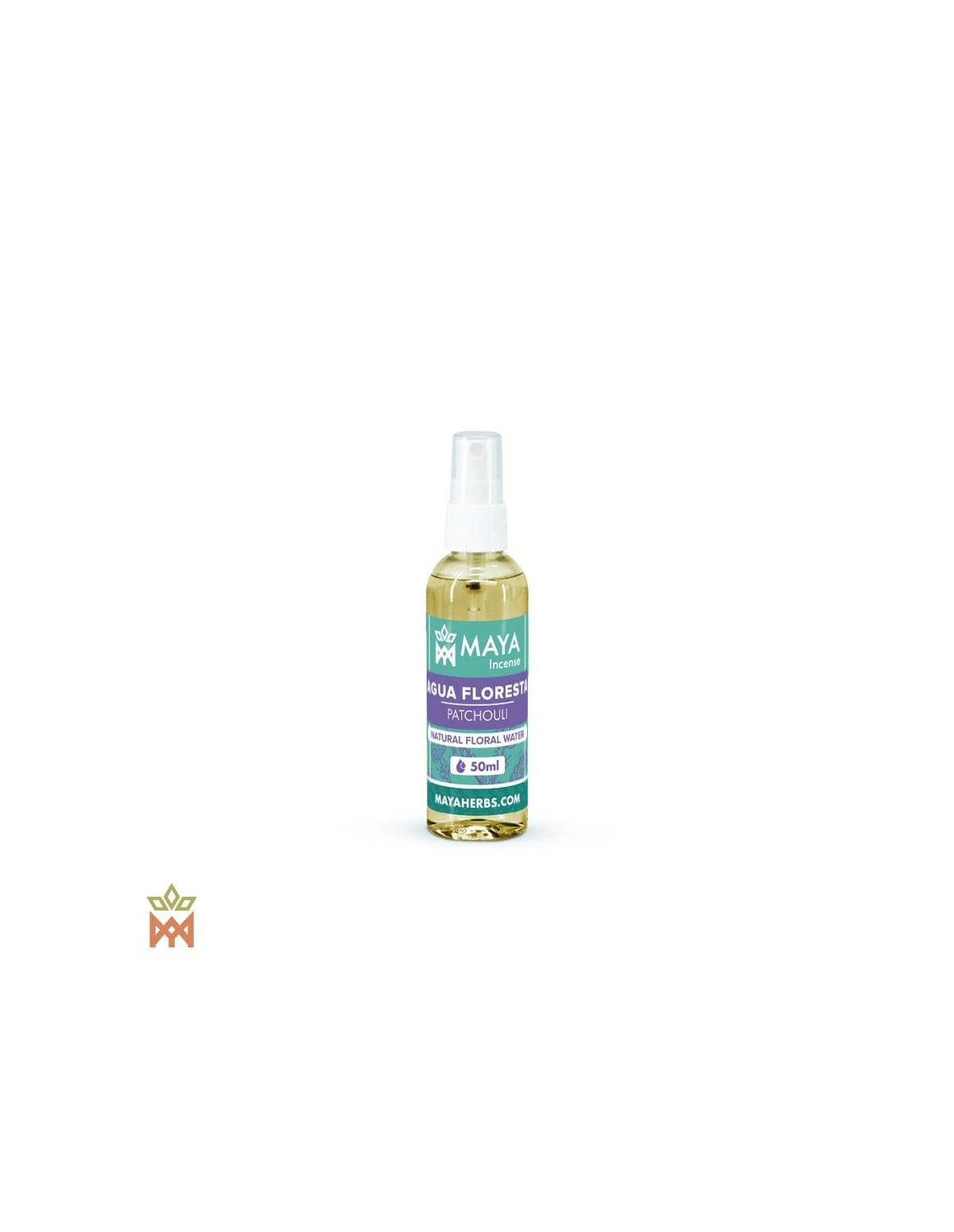 Patchouli-Blütenwasser – Agua Floresta, Pogostemon cablin – Sprühflasche mit 50 ml