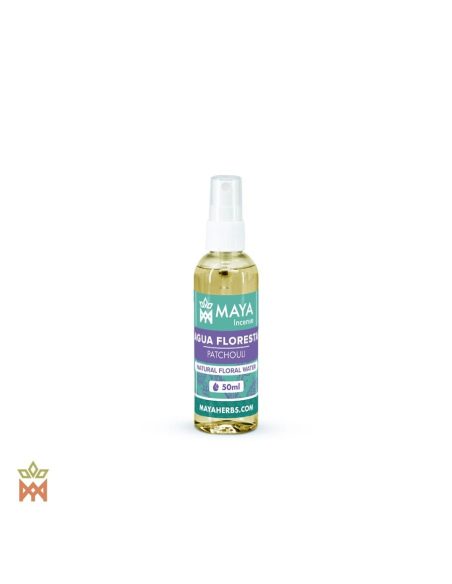 Patchouli-Blütenwasser – Agua Floresta, Pogostemon cablin – Sprühflasche mit 50 ml