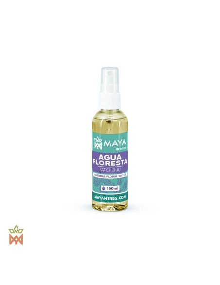 Patchouli-Blütenwasser – Agua Floresta, Pogostemon cablin – Sprühflasche mit 100 ml