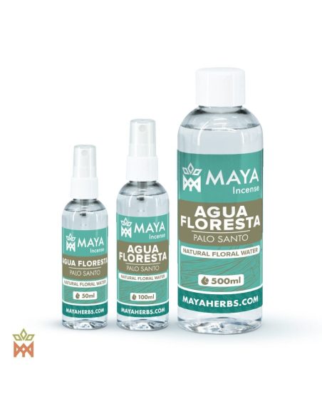 Palo-Santo-Blütenwasser – Agua Floresta, Bursera graveolens – Flaschen mit 50, 100 und 500 ml
