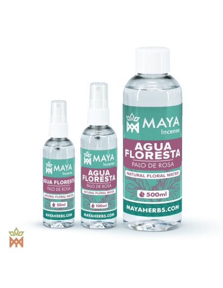 Palo-de-Rosa-Blütenwasser – Agua Floresta, Aniba rosaeodora – Flaschen mit 50, 100 und 500 ml