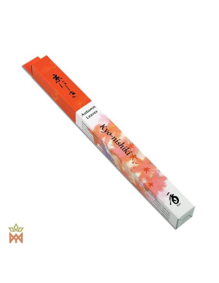 Shoyeido Daily Incense – Sieben japanische Duftvarianten – Schachtel Kyoto Autumn Leaves (Kyo-nishiki)