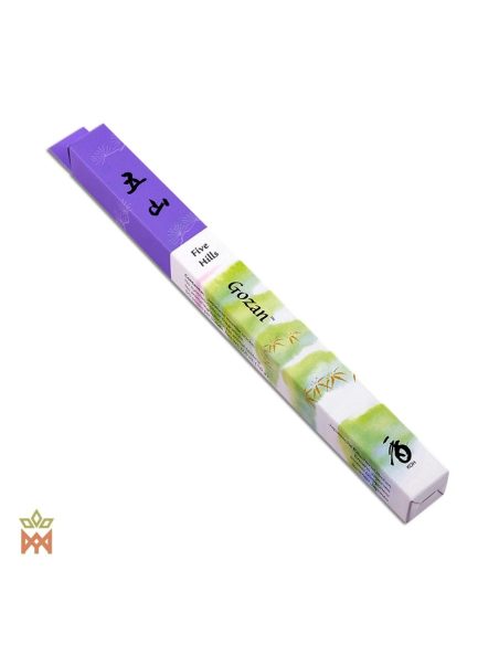 Shoyeido Daily Incense – Sieben japanische Duftvarianten – Schachtel Five Hills (Gozan)