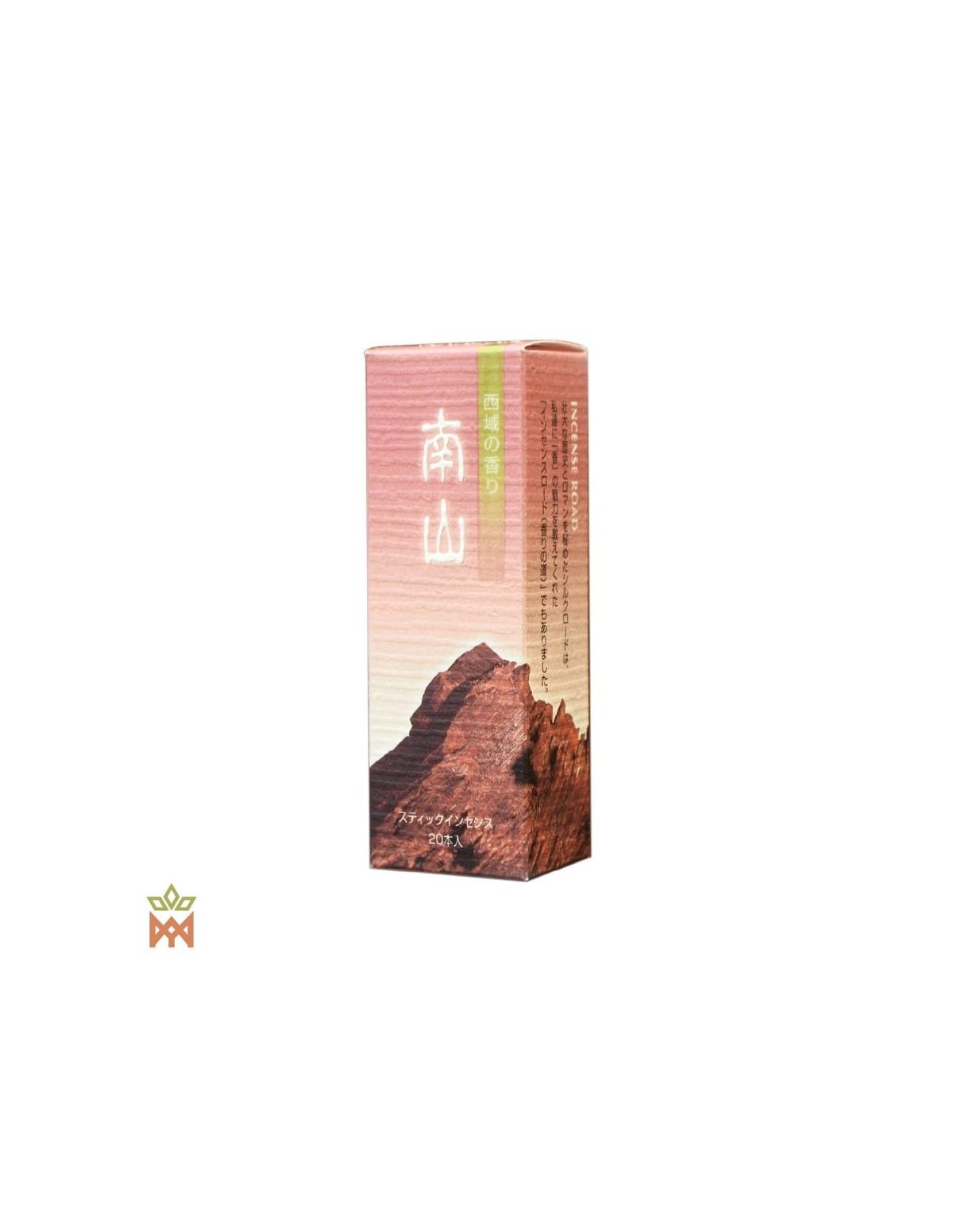 Shoyeido Incense Road – Stäbchen als Nanshu, Nanto oder Nanzan – Nanzan-Schachtel, Vorderansicht