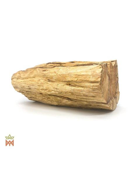 Palo Santo aus Peru – Ganze Holzscheite, Bursera graveolens – Scheitabschnitt mit gesägtem Ende