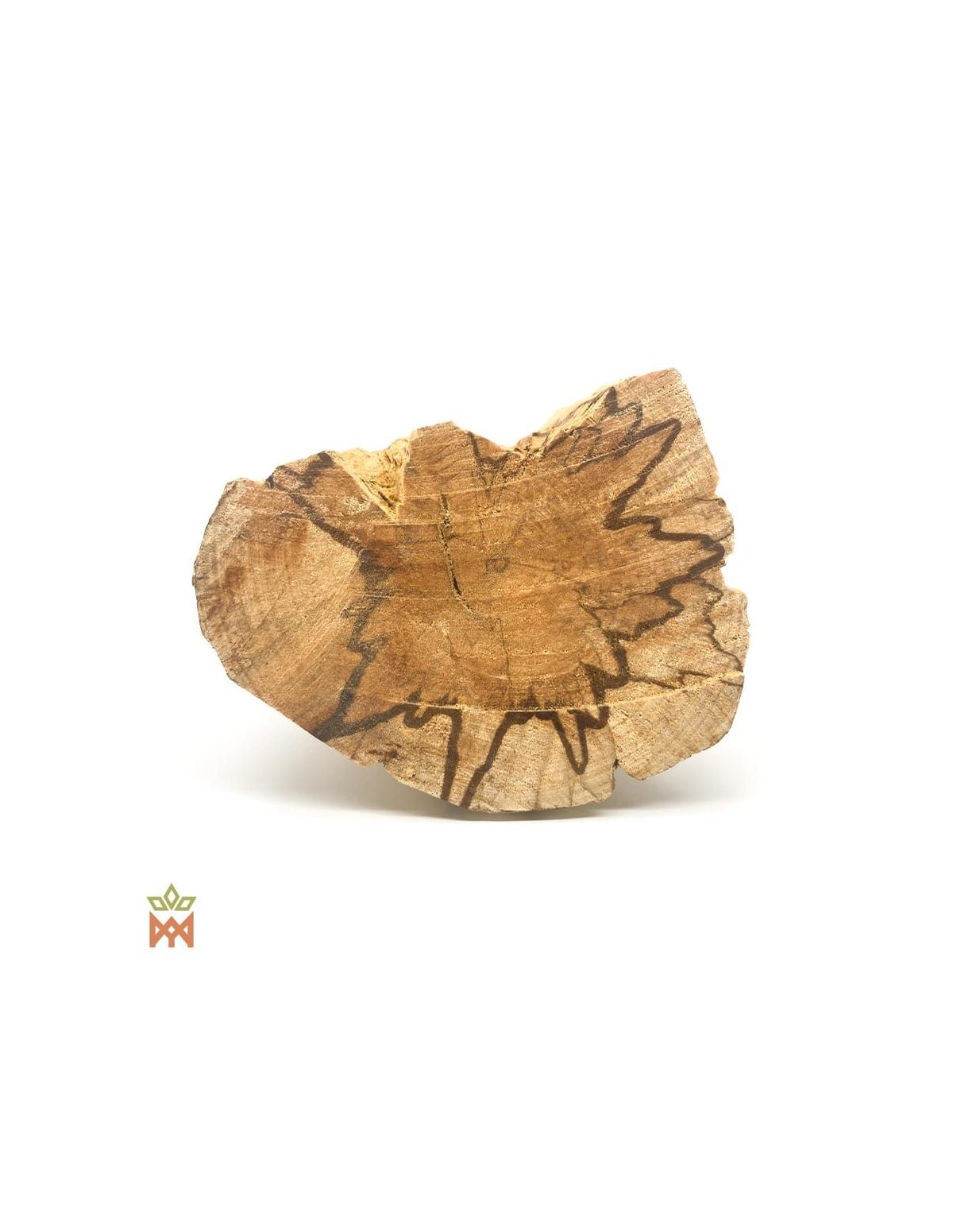 Palo Santo aus Peru – Ganze Holzscheite, Bursera graveolens – Schnittfläche eines Scheits, Detail