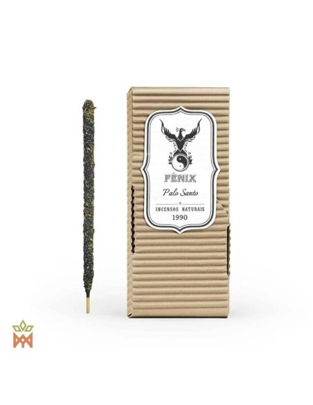 Fenix Palo Santo aus Brasilien – Räucherstäbchen, Bursera graveolens – Schachtel und einzelnes Stäbchen