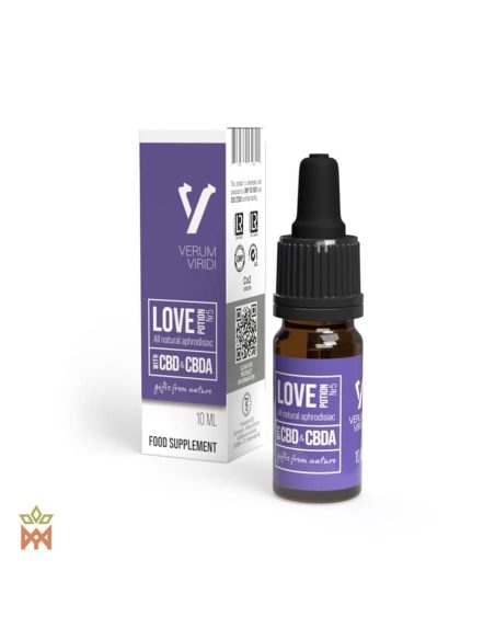 Verum Viridi Kakaomischung, 10 ml – Faltschachtel und Pipettenflasche