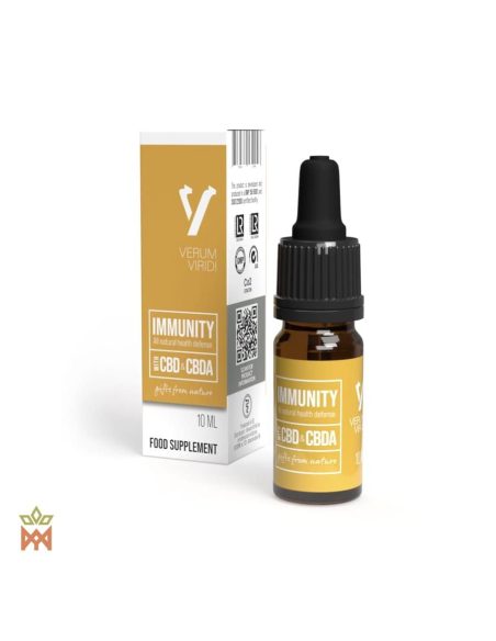 Verum Viridi Granatapfelmischung, 10 ml – Faltschachtel und Pipettenflasche