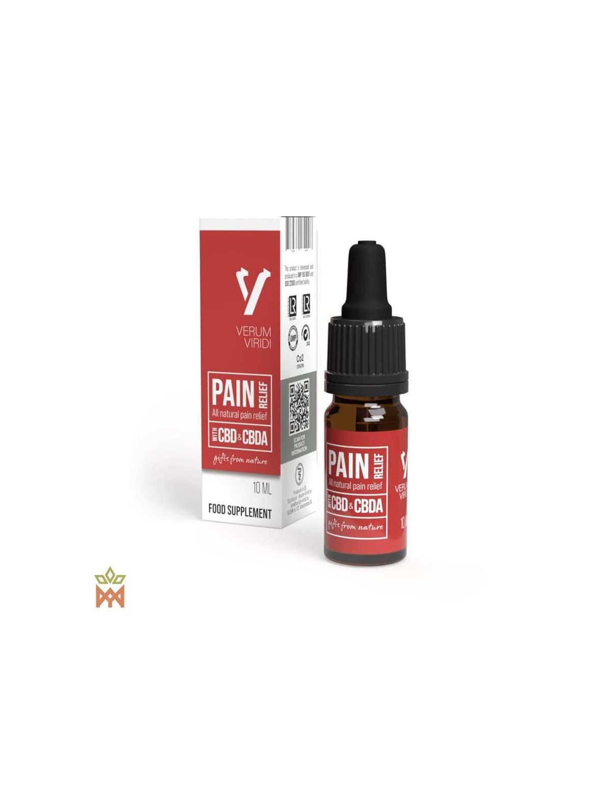 Verum Viridi Magnolienmischung, 10 ml – Faltschachtel und Pipettenflasche