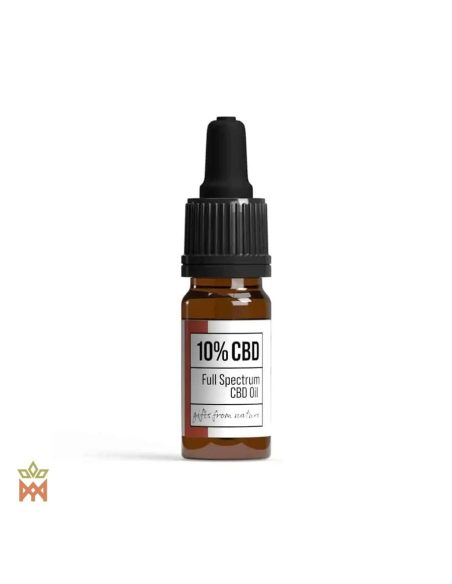 Verum Viridi CBD-Öl 10 %, Vollspektrum – Pipettenflasche mit Etikett