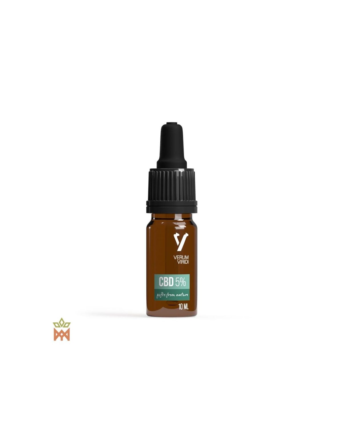 Verum Viridi CBD-Öl 5 %, Isolat – 10-ml-Pipettenflasche