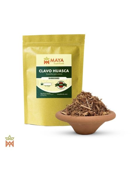 Peruanischer Clavo Huasca (Tynanthus panurensis) – Beutel von Maya Superfoods und zerkleinerte Liane