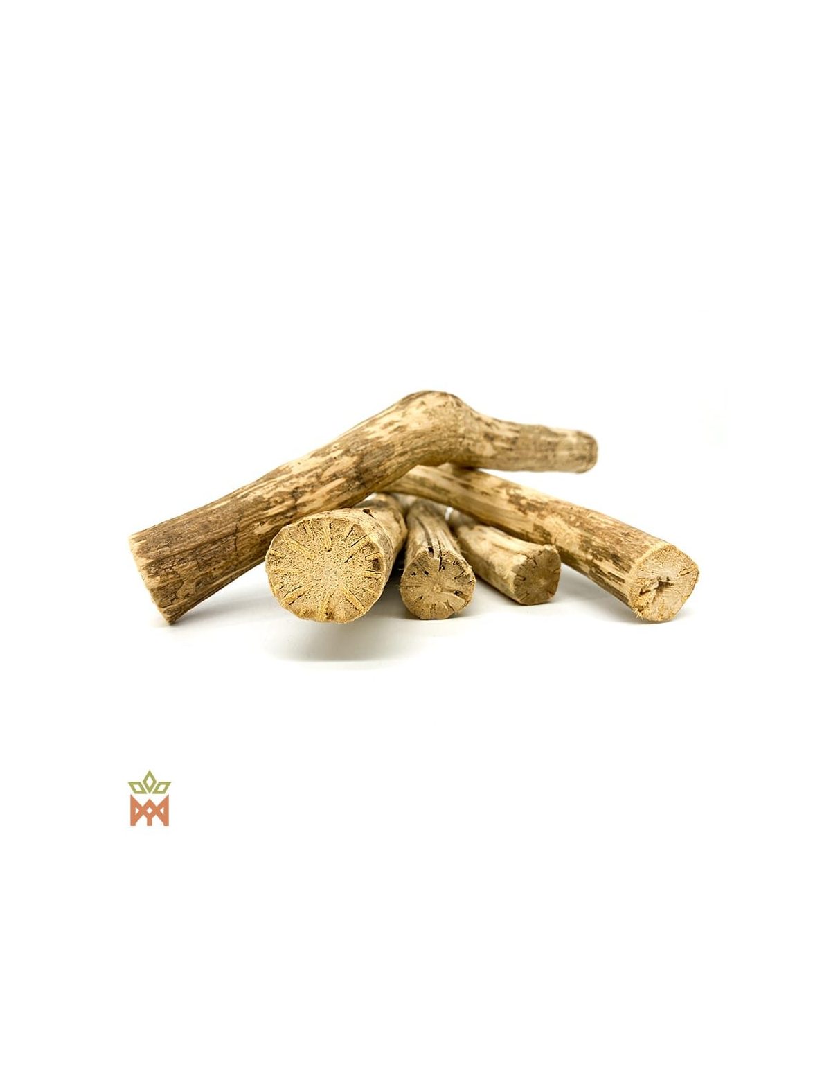 Ajo Sacha aus Peru (Mansoa alliacea) – ganze, hellbraune Holzstücke