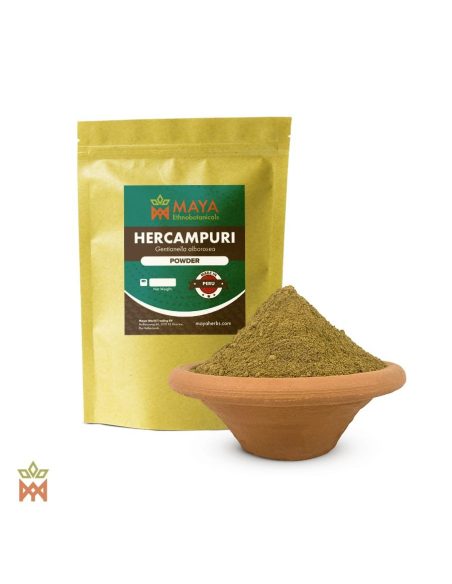 Hercampuri aus Peru (Gentianella alborosea) – Beutel von Maya Ethnobotanicals und Blattpulver