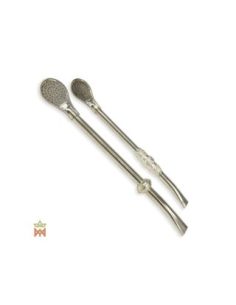 Paraguayische Mate-Bombilla – Metallröhrchen