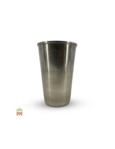 Mate-Becher aus Paraguay – Metallgefäß