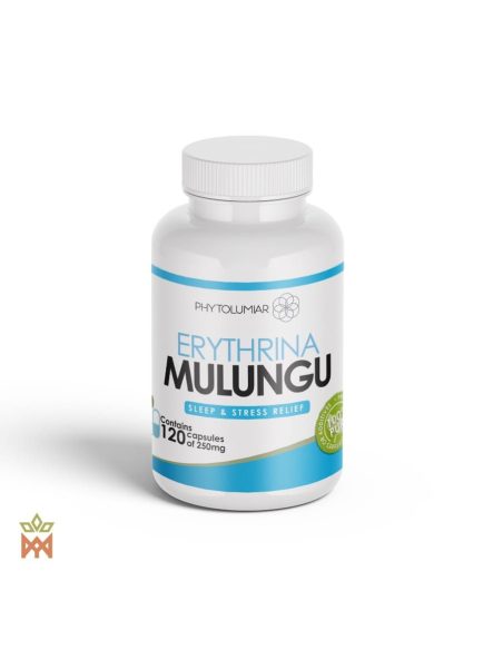 Mulungu-Kapseln (Erythrina mulungu) – Dose von Phytolumiar, Frontetikett