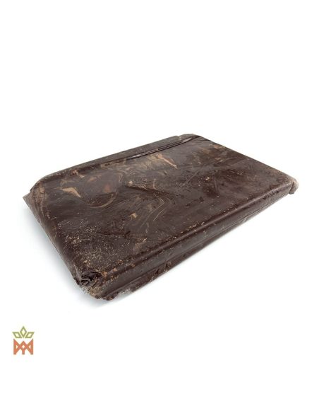 Peruanischer Criollo-Kakao, 5-kg-Block – Schrägansicht in Folie