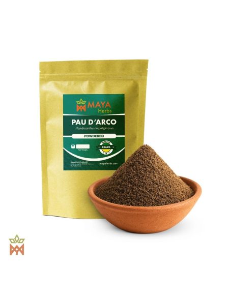 Pau d’Arco aus Brasilien – Rindenpulver, Handroanthus impetiginosus – Beutel und Schale