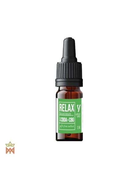 CBD- und CBDA-Blütentinktur – Verum-Viridi-Flasche mit Pipette, 10 ml