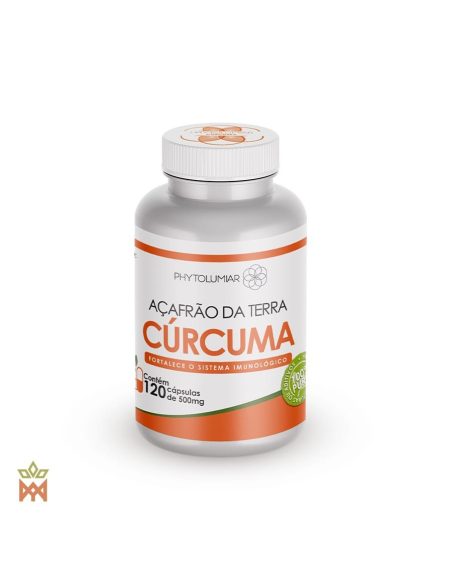 Kurkuma aus Brasilien (Curcuma longa) – Phytolumiar-Kapseldose, Vorderansicht