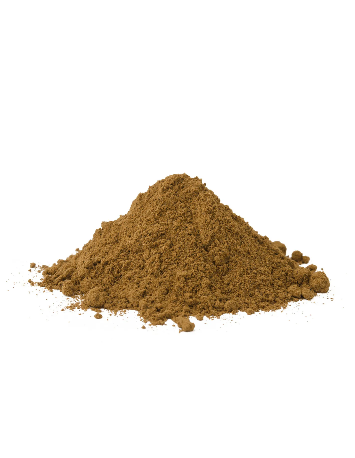 Guarana – Paullinia cupana – Samenpulver in der Nahaufnahme